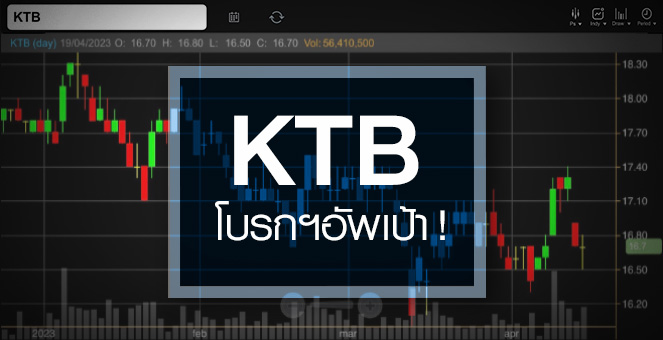 รูป KTB งบโตเกินคาด ...กูรูแห่อัพเป้ากำไร – ราคาเป้าหมาย !